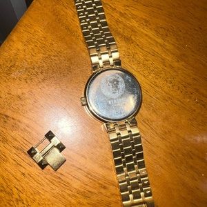 Versus Versace watch gold round face